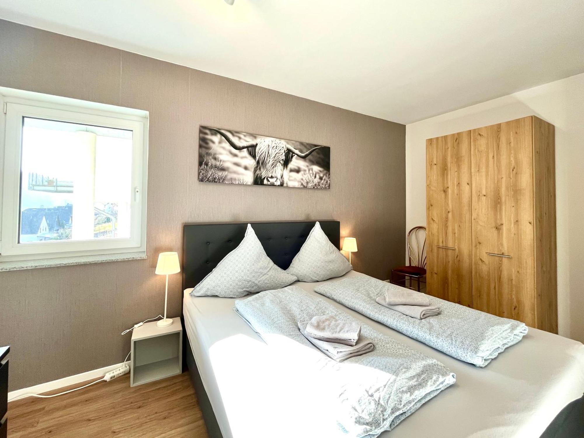 Ferienwohnung Moseltraum, 1-6 Pers, Mit 3 Schlafzimmer Und Panoramabalkon Müden Esterno foto